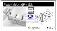 Đầu đỡ thanh truyền GP-40DN-dau-do-thanh-truyen-placon-mount-track-mount-GP-dn-4010bw